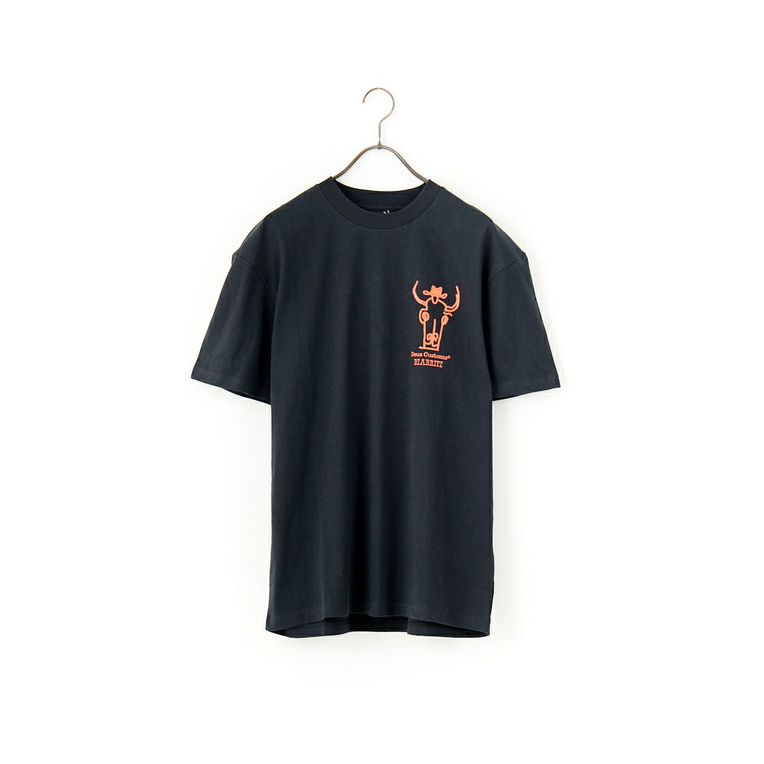 DEUS EX MACHINA [デウス エクス マキナ] SHOWDOWN ショートスリーブTシャツ [DMP251947D] BLACK