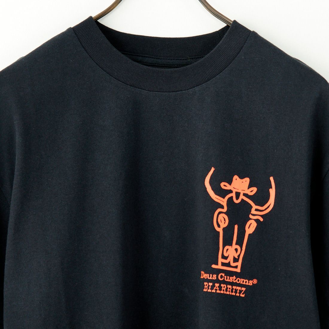 DEUS EX MACHINA [デウス エクス マキナ] SHOWDOWN ショートスリーブTシャツ [DMP251947D] BLACK