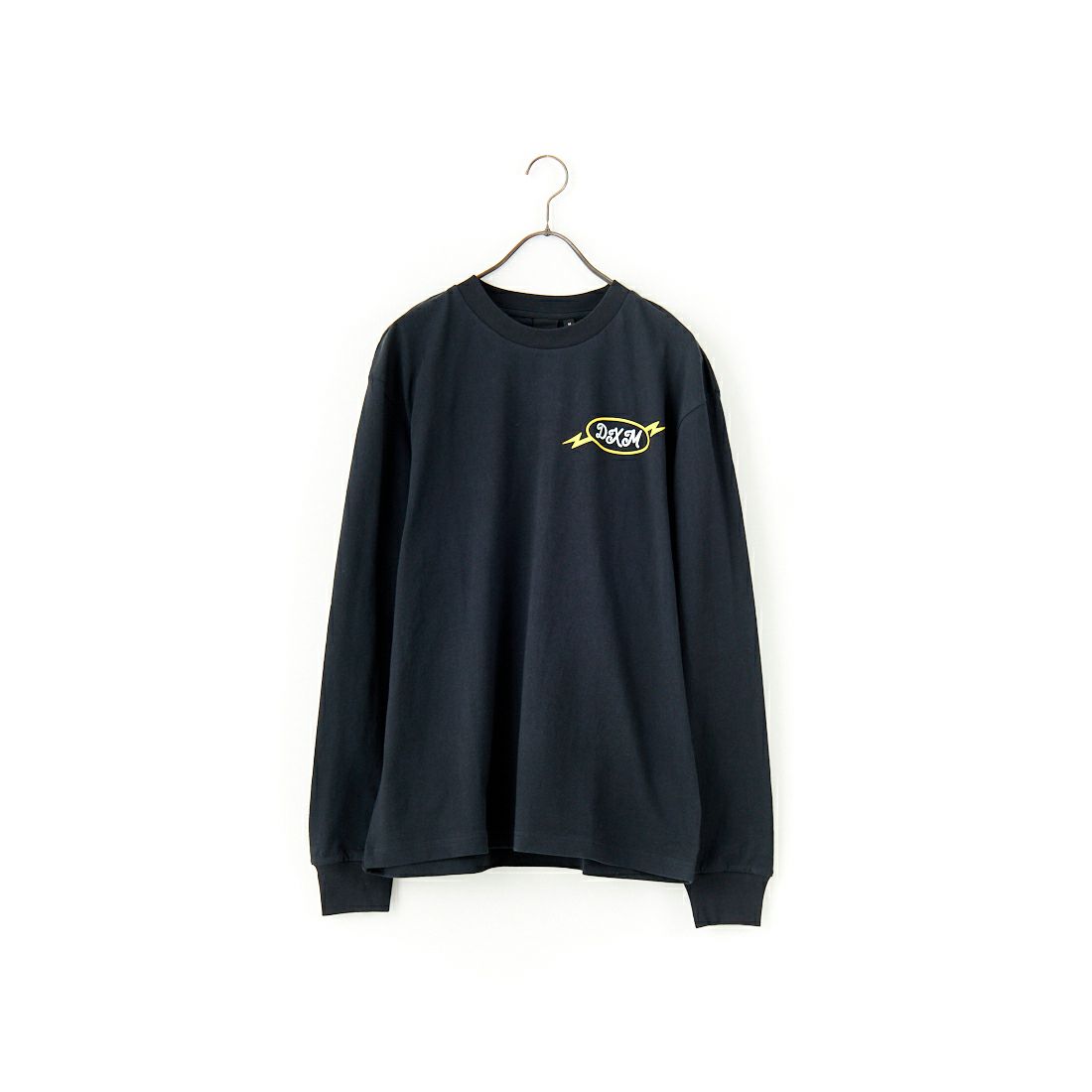 DEUS EX MACHINA [デウス エクス マキナ] IOTA ロングスリーブTシャツ [DMP251946A] BLACK