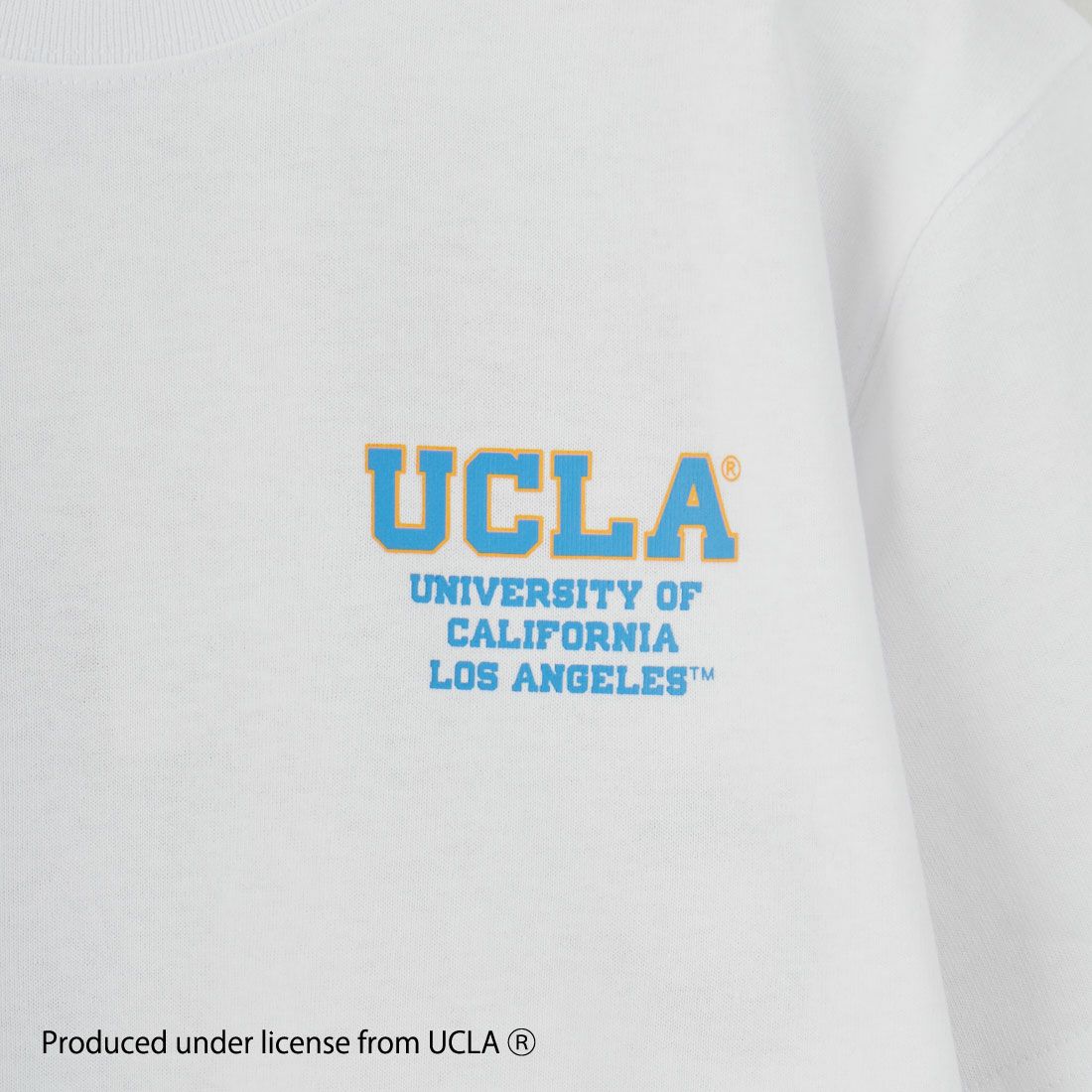 UCLA [ユーシーエルエー] ショートスリーブ プリントTシャツ [252AN2ST422] WHT