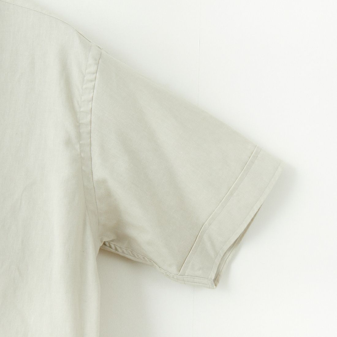 Gymphlex [ジムフレックス] リネンポリエステルクロス ボタンダウンシャツ [GY-B0244LIP] GREIGE