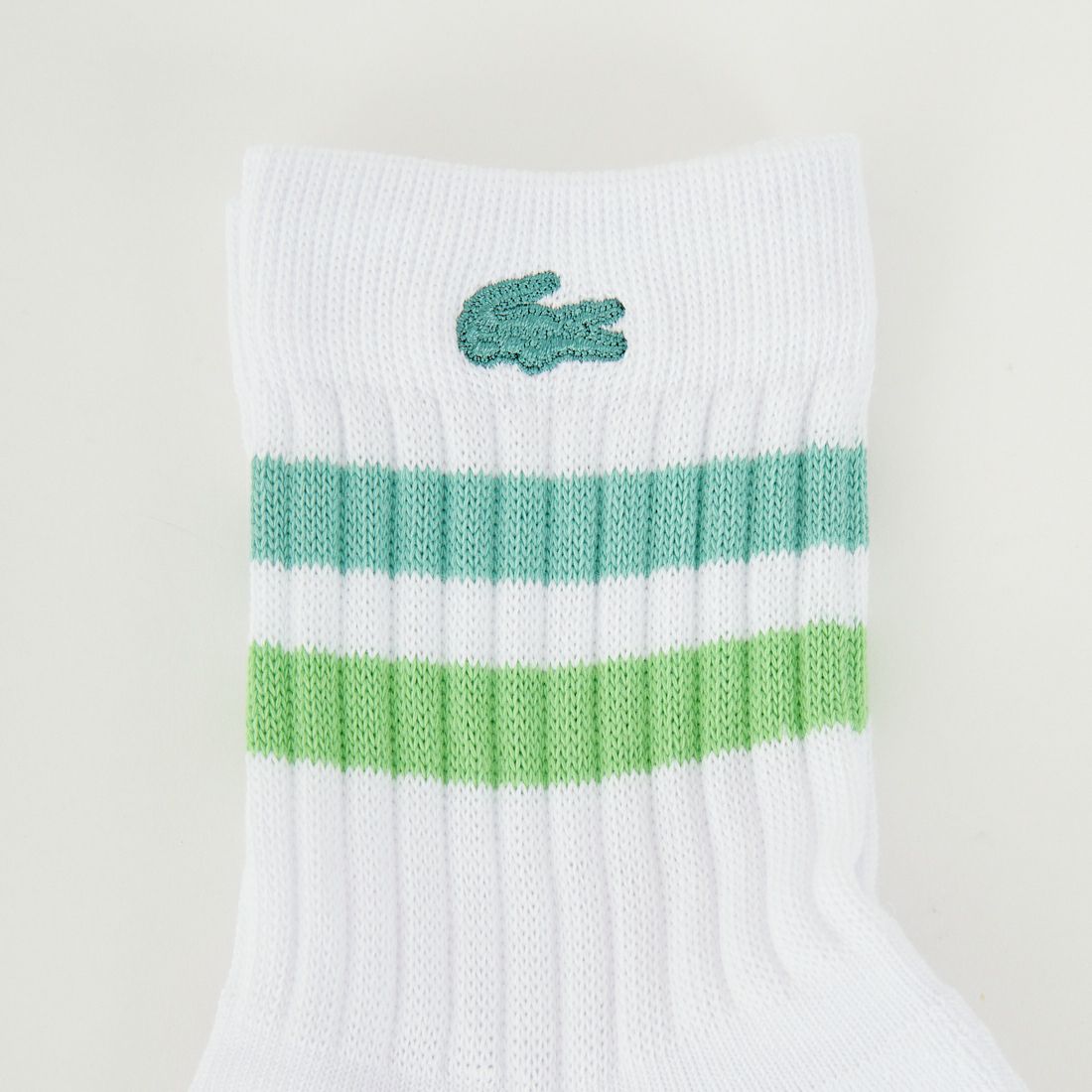 LACOSTE [ラコステ] ラインドアメリブショートソックス [RA458] 680 BLA/EP