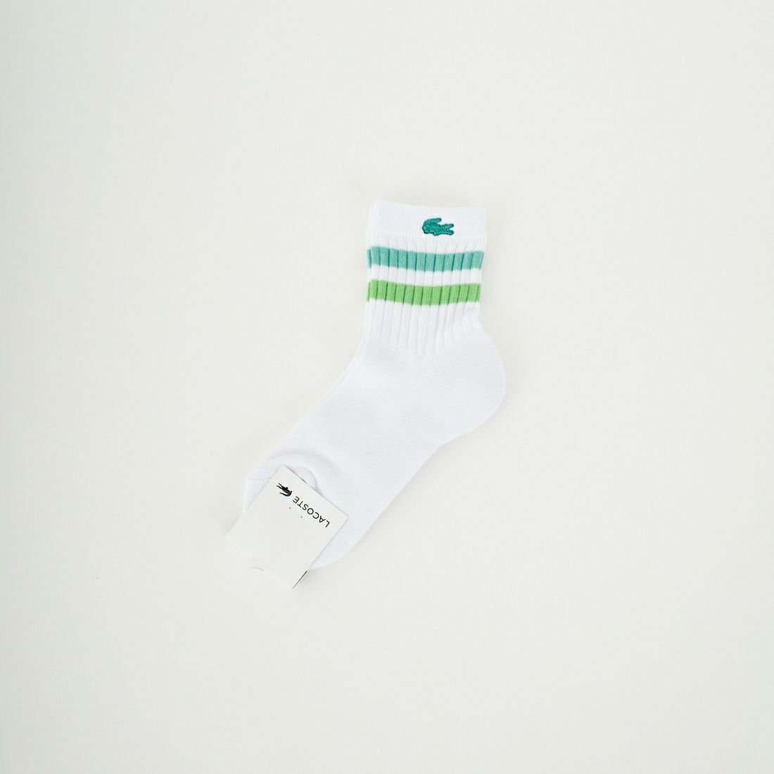 LACOSTE [ラコステ] ラインドアメリブウィメンズショートソックス [RA464]