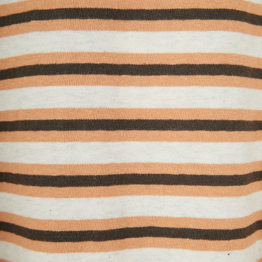 Name. [ネーム] ボーダーロングスリーブTシャツ [NMCU-044] BRN/ORANGE
