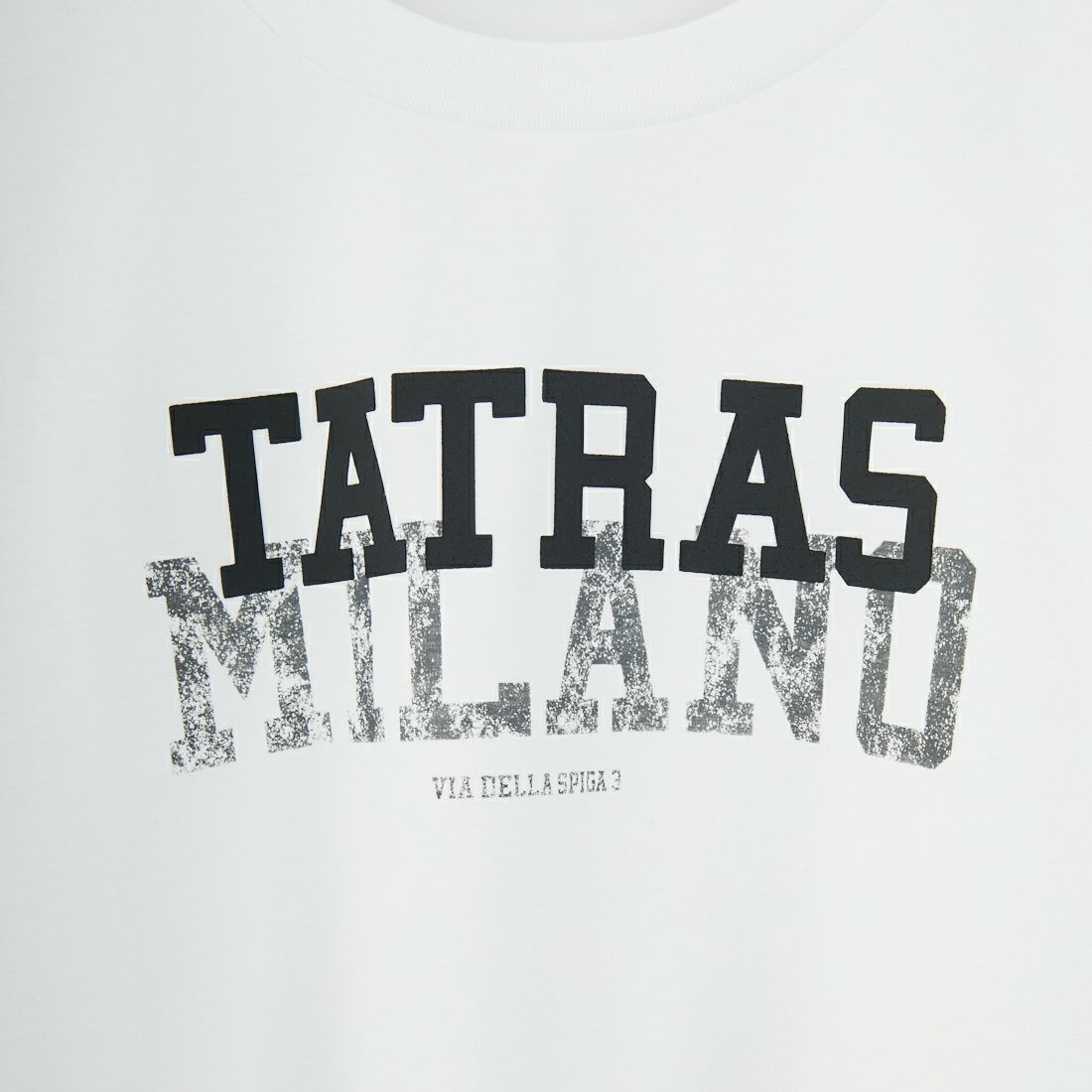 TATRAS [タトラス] INIGO ショートスリーブTシャツ [MTKE25S8036-M] WHITE