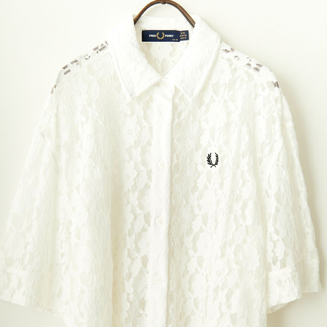 FRED PERRY [フレッドペリー] レースシャツ [G9170] 129 SNOW W