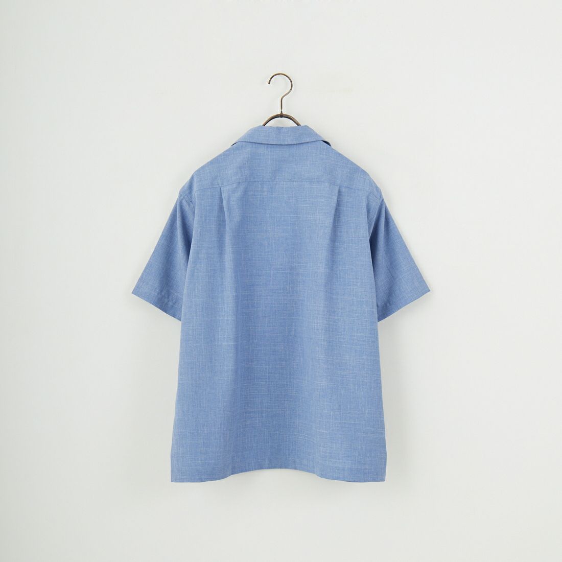 FRAIZZOLI [フライツォーリ] オープンカラーワークシャツ [FR251PC16011] BLUE