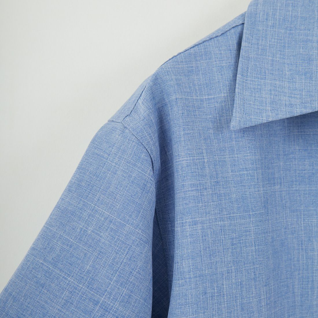 FRAIZZOLI [フライツォーリ] オープンカラーワークシャツ [FR251PC16011] BLUE