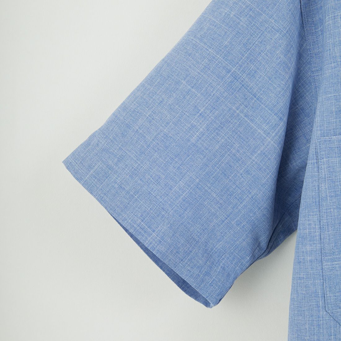 FRAIZZOLI [フライツォーリ] オープンカラーワークシャツ [FR251PC16011] BLUE