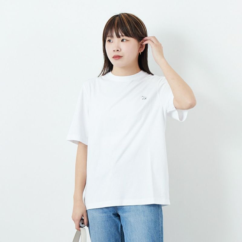 2024 お歳暮【公式】 - 人気ブランド MAISON KITSUNE ベビーフォックスリブTシャツ キツネ] [メゾン トップス