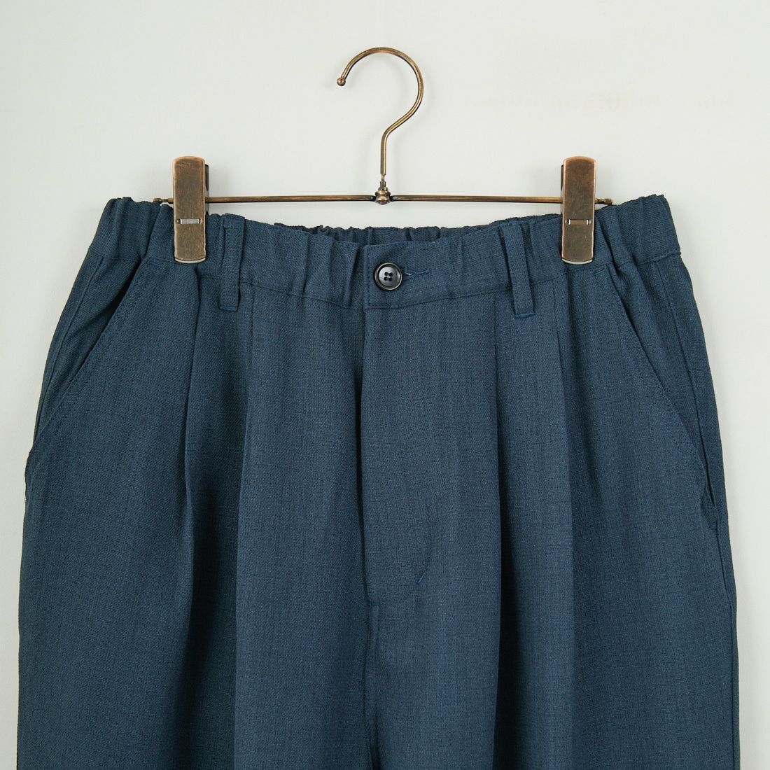 Noir Fabrik [ヌワールファブリック] LINOTECH ワイドスラックス [NF-252-005] 550 D.BLUE