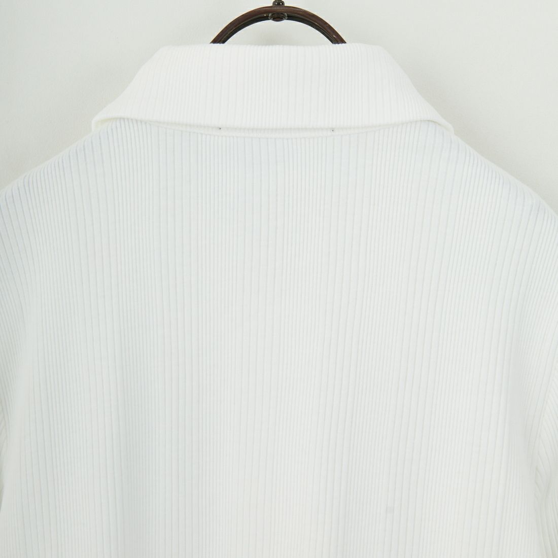FRED PERRY [フレッドペリー] ワンポイントロゴ刺繍 リブポロシャツ [G9169] 129 SNOW W
