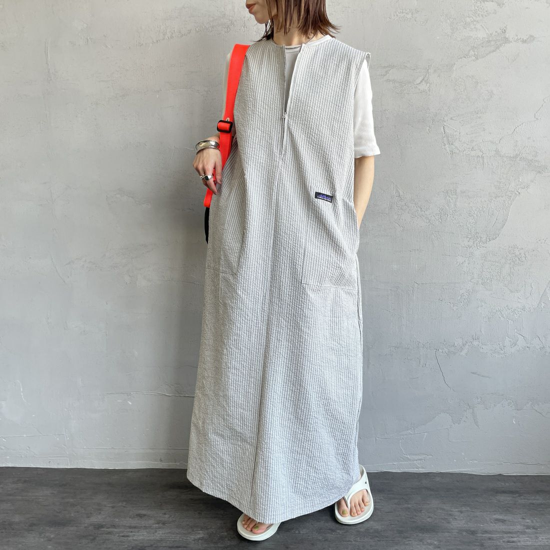 GRAY ST&&モデル身長：158cm 着用サイズ：F&&