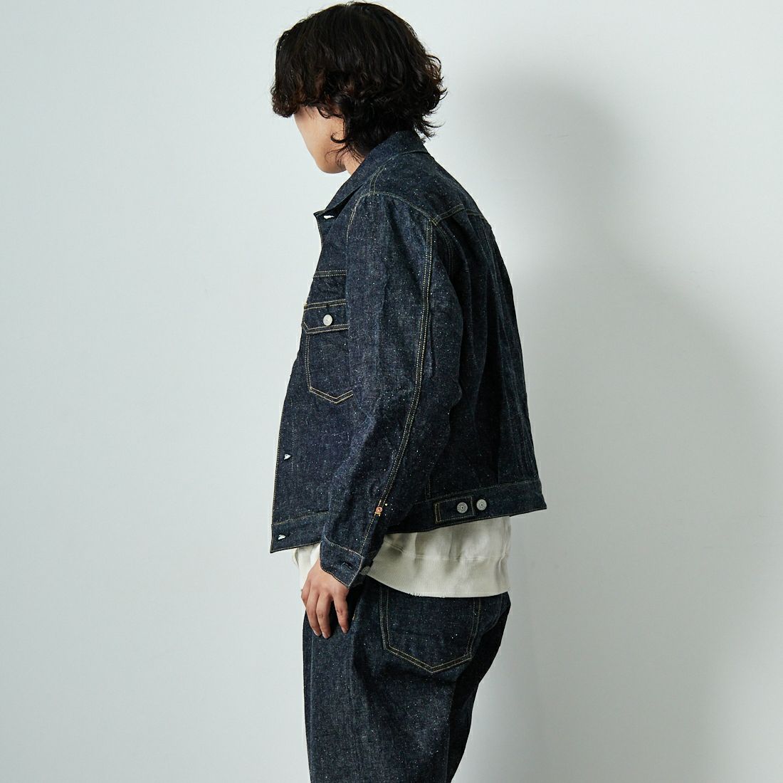 GOLD [ゴールド] 14オンス デニムジャケット [GL15674A] 128 NAVY