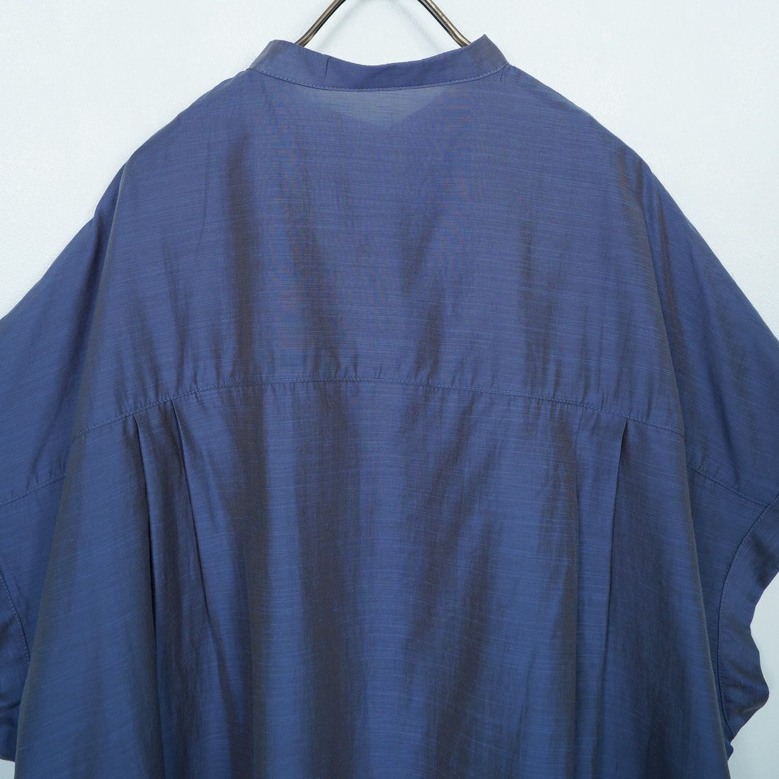 Jf Ready Made [ジェイエフレディメイド] シアー麻シャンブレーブラウス [8855330-02] 82 ﾌﾞﾙｰ