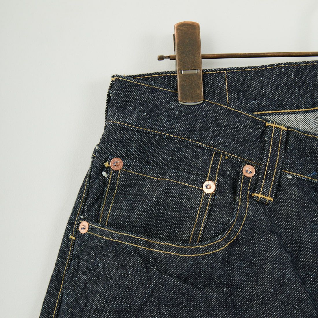 GOLD [ゴールド] 14オンス デニムワイドパンツ [GL42503A] 128 NAVY