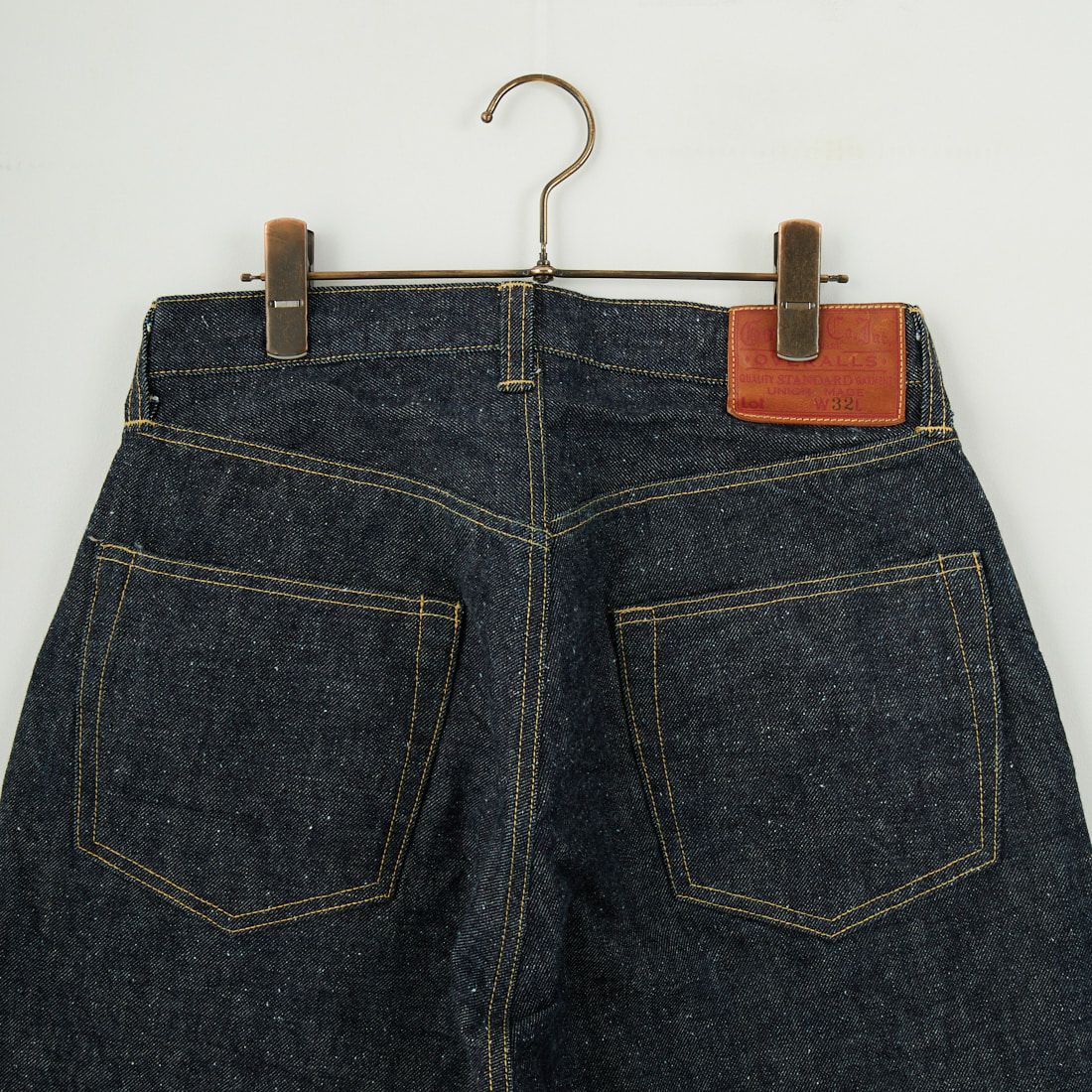 GOLD [ゴールド] 14オンス デニムワイドパンツ [GL42503A] 128 NAVY