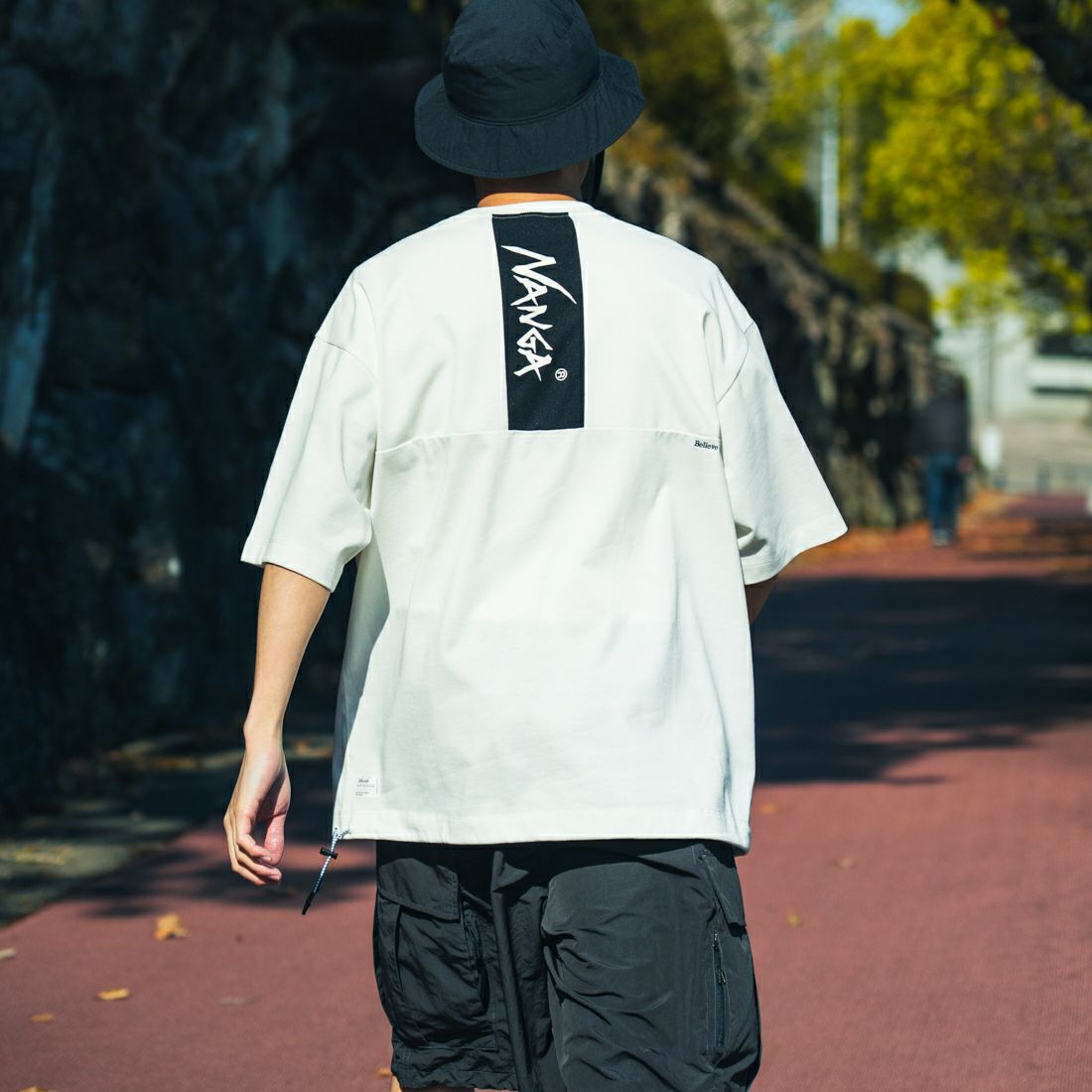 WHITE&&モデル身長：168cm 着用サイズ：L&&