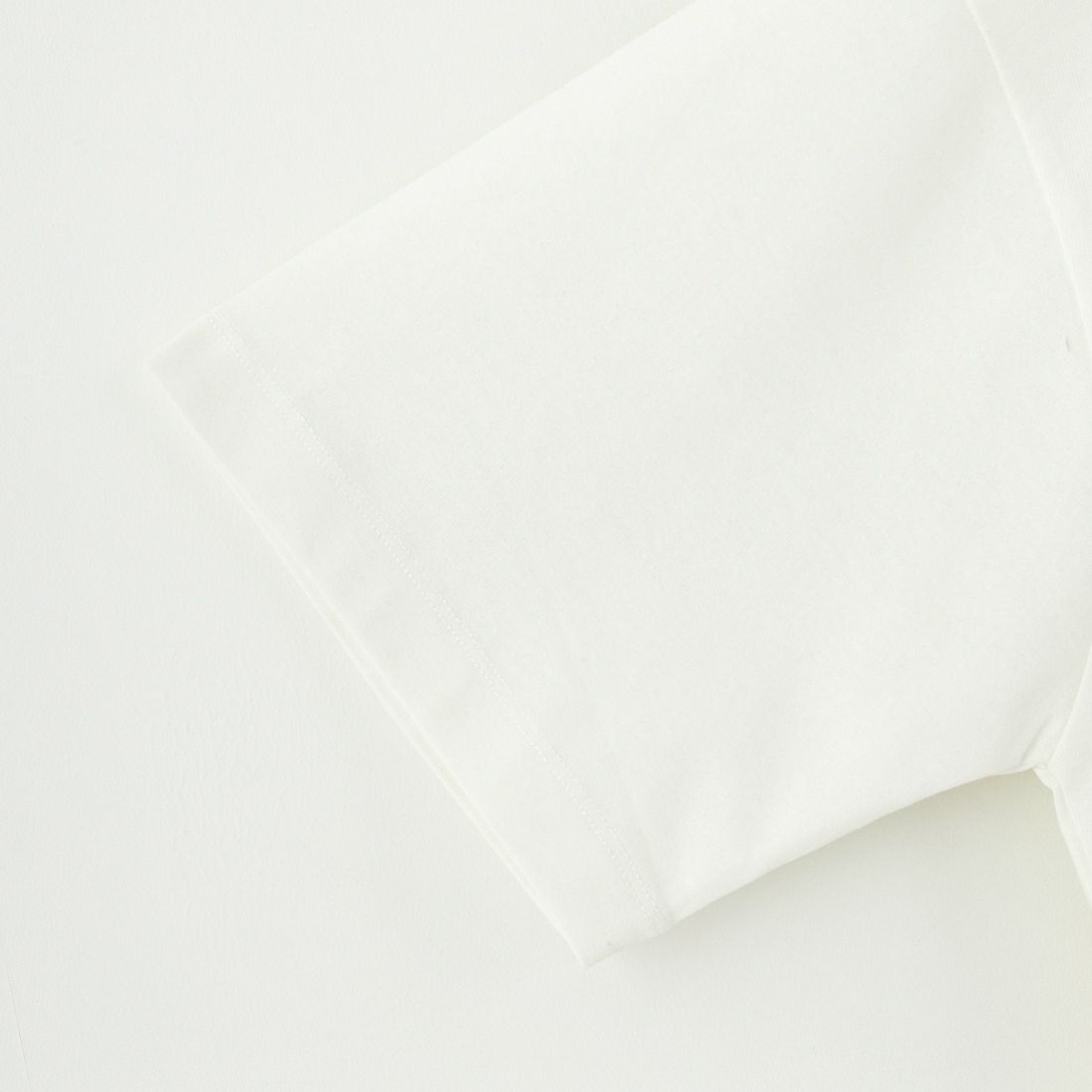 JEANSFACTORY × NANGA [ジーンズファクトリー × ナンガ] 別注 メッシュ切替え ドローコードTシャツ [NW25SS-JF7] WHITE