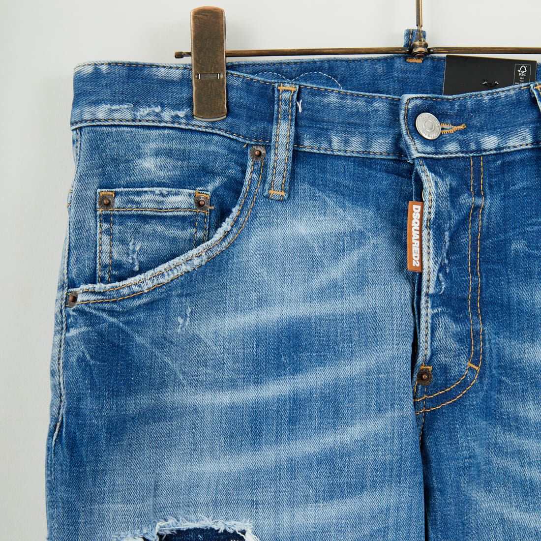 Dsquared2 [ディースクエアード] スケータージーンズ [71LB1577-30342] 470 NAVY B