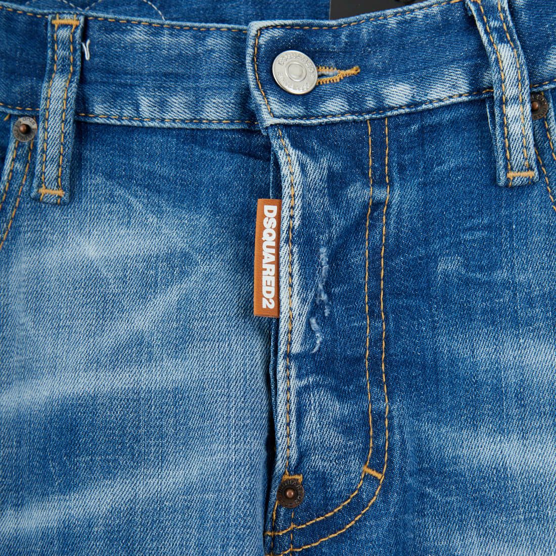 Dsquared2 [ディースクエアード] スケータージーンズ [71LB1577-30342] 470 NAVY B