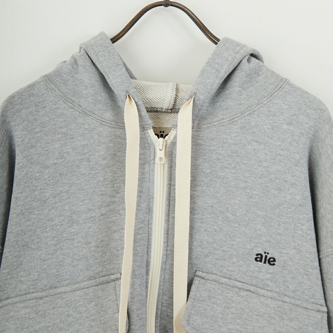 AiE [エーアイイー] SPOフーディ [QV824] A H.GREY