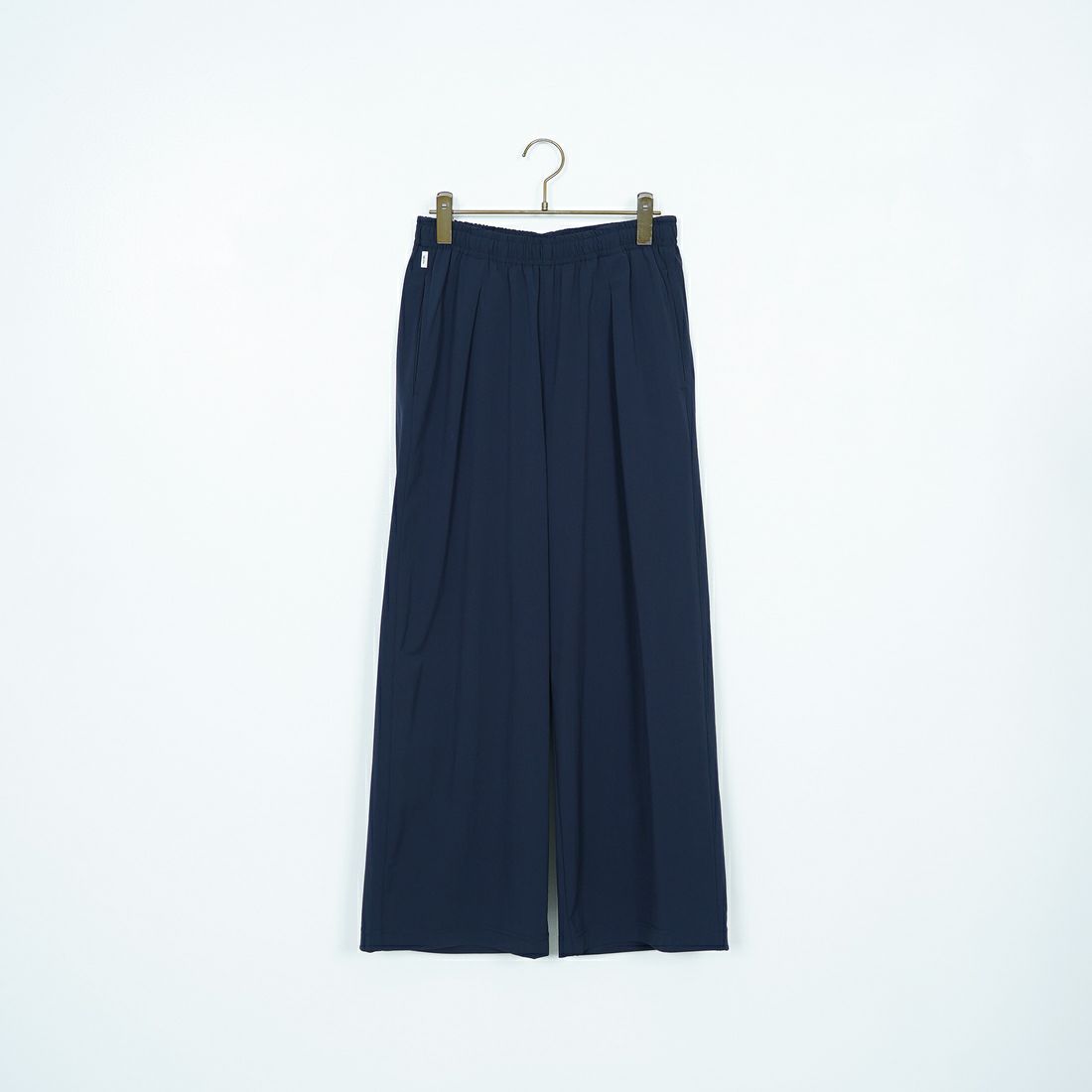 SOMETHING [サムシング] ウエストゴムSLワイドパンツ [SN9005] 5004 NAVY