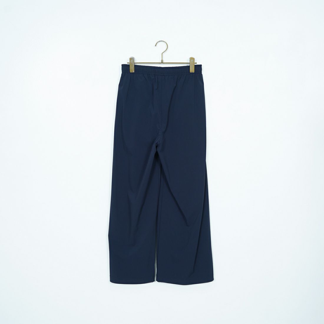 SOMETHING [サムシング] ウエストゴムSLワイドパンツ [SN9005] 5004 NAVY