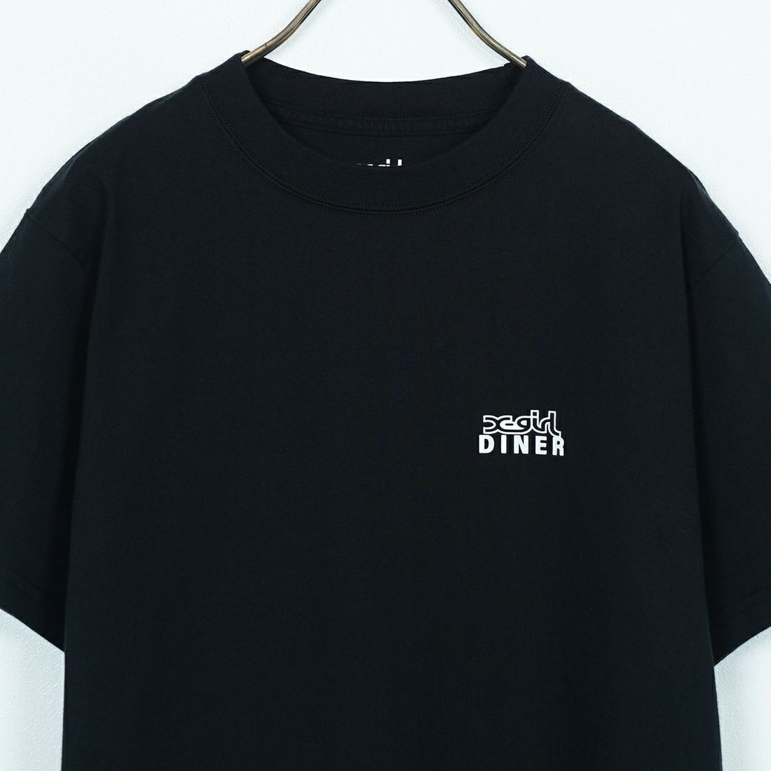 X-girl [エックスガール] ショートスリーブ プリントTシャツ [105251011015] BLACK