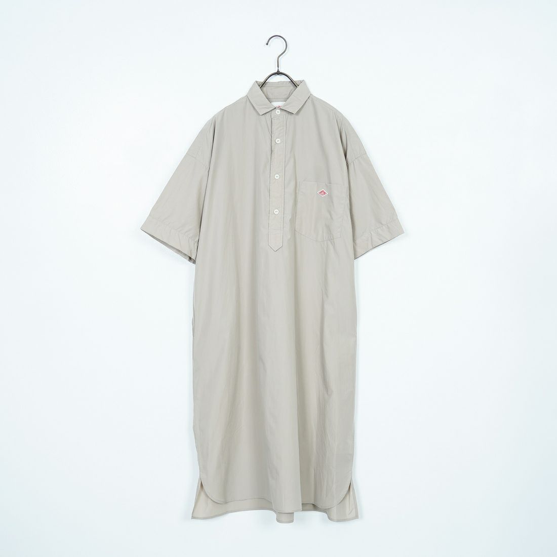 DANTON [ダントン] シャツワンピース [JD-3655CPL] GREIGE