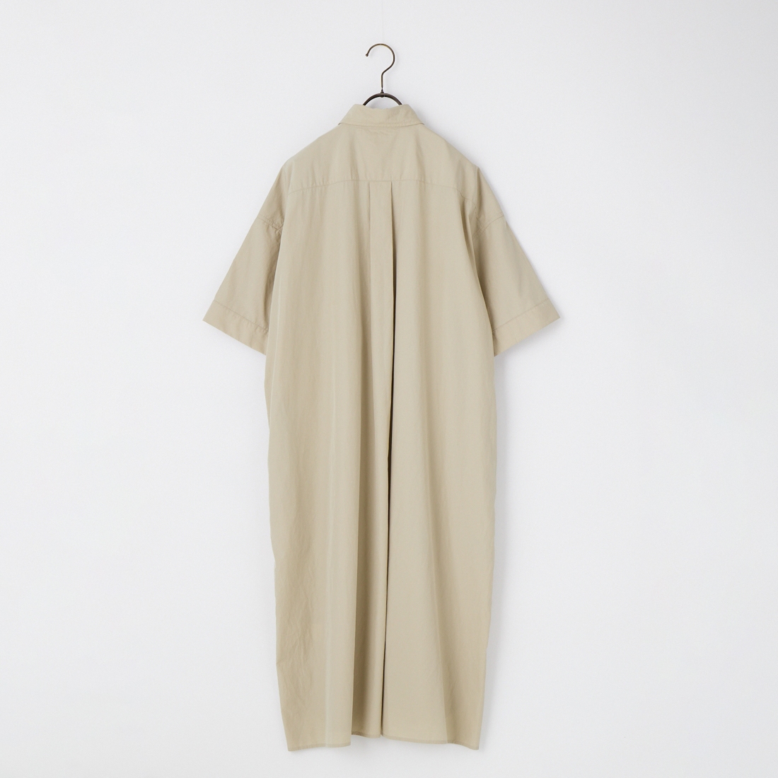 DANTON [ダントン] シャツワンピース [JD-3655CPL] GREIGE