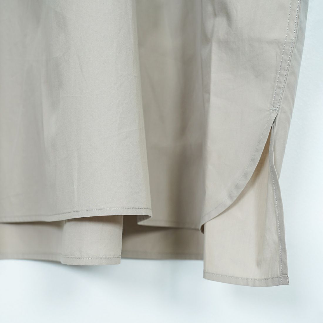 DANTON [ダントン] シャツワンピース [JD-3655CPL] GREIGE