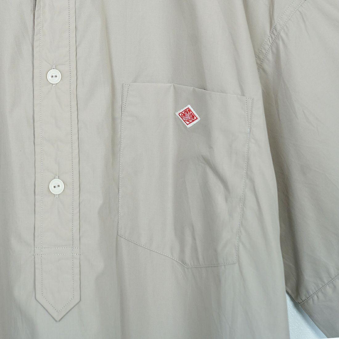 DANTON [ダントン] シャツワンピース [JD-3655CPL] GREIGE