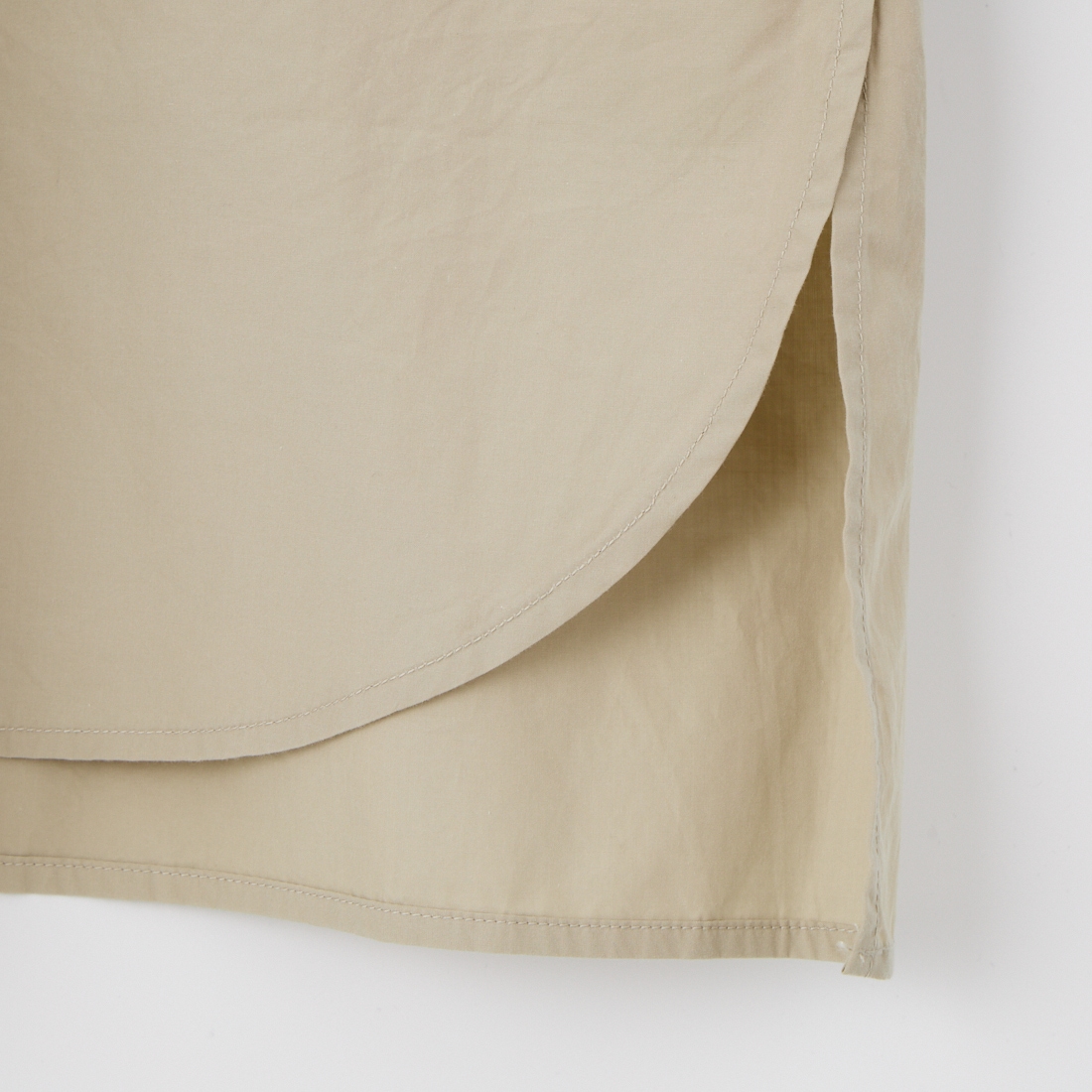 DANTON [ダントン] シャツワンピース [JD-3655CPL] GREIGE