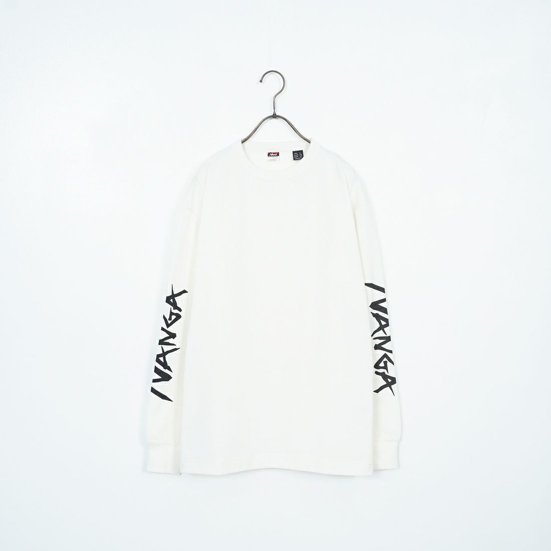 NANGA [ナンガ] エコハイブリッド スリーブロゴTシャツ [N2500-1L030A] WHT