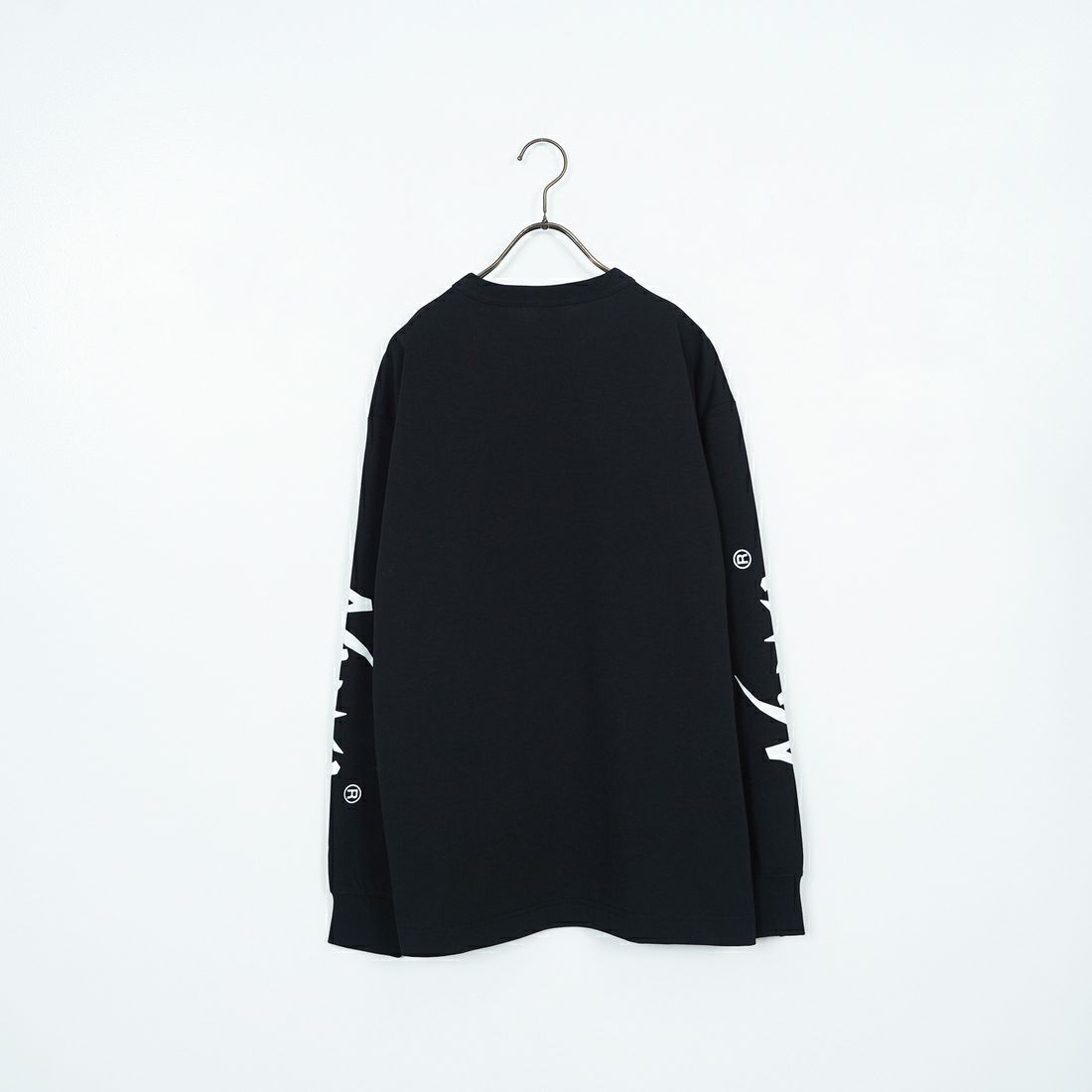 NANGA [ナンガ] エコハイブリッド スリーブロゴTシャツ [N2500-1L030A] BLK