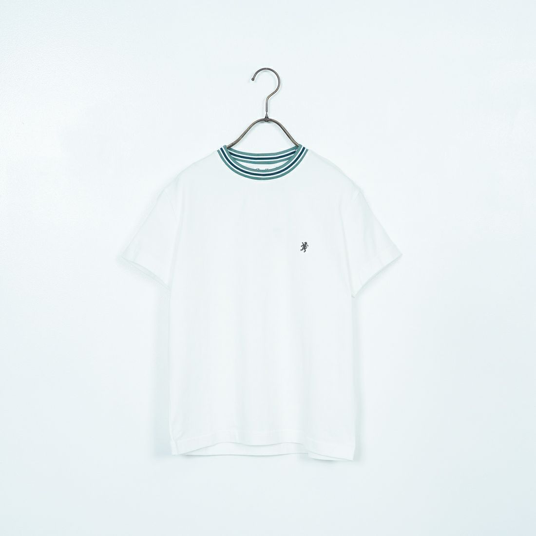 Gymphlex [ジムフレックス] クルーネック ニットライン Tシャツ [GY-C0448CCB] WHITE/GREE