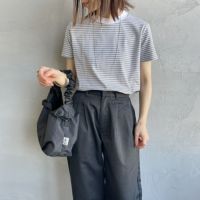 GRAY/WHITE&&モデル身長：158cm 着用サイズ：2&&