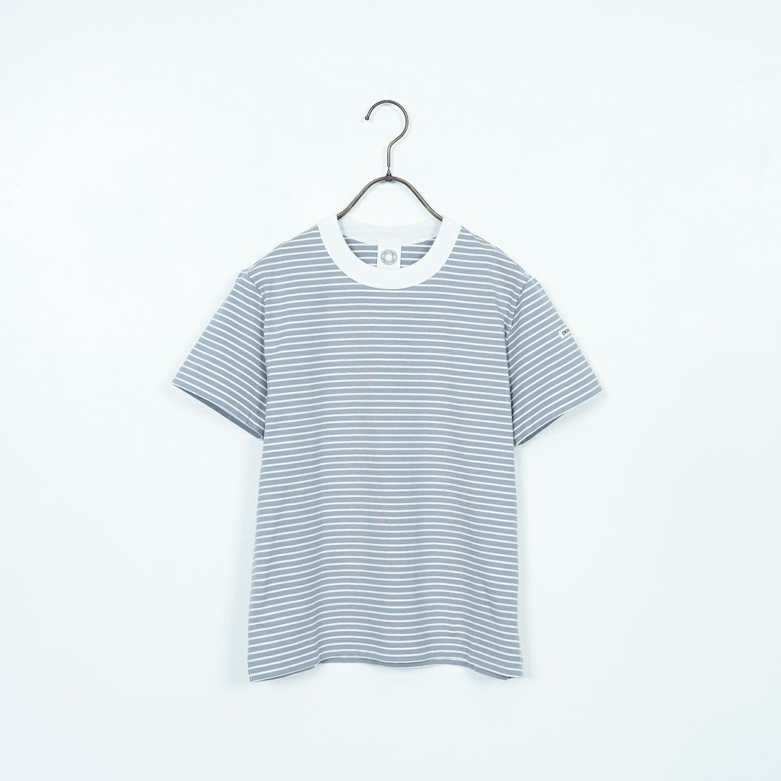 ORCIVAL [オーシバル] クルーネックボーダーTシャツ [OR-C0415CCF] GRAY/WHITE