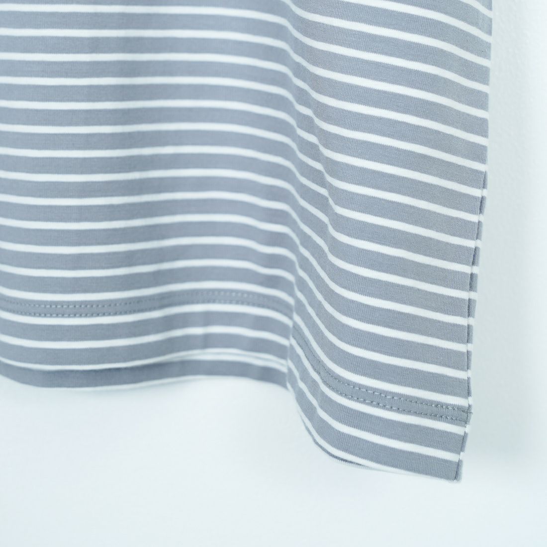 ORCIVAL [オーシバル] クルーネックボーダーTシャツ [OR-C0415CCF] GRAY/WHITE