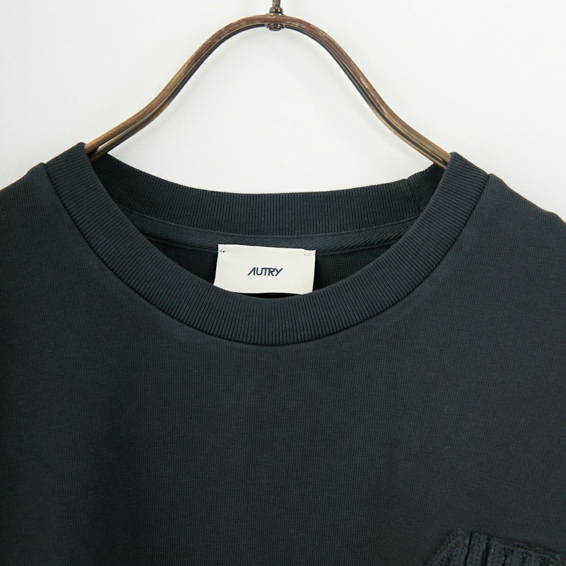 AUTRY [オートリー] ショートスリーブロゴTシャツ [2TSPW11] 11OK BLACK