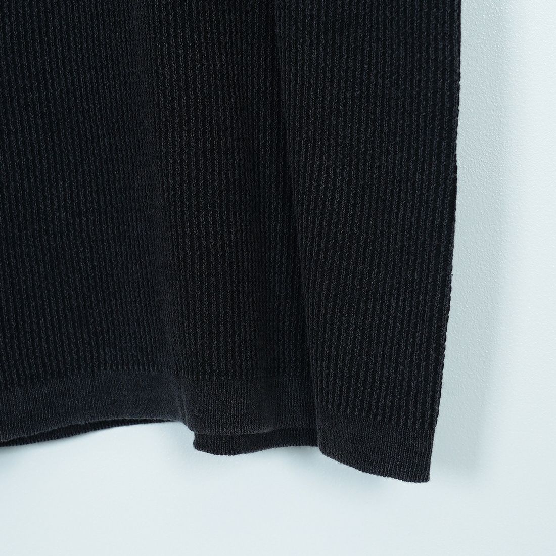 Health knit [ヘルスニット] ヘンリーネック ショートスリーブTシャツ [HR25S-M112] INK BLACK