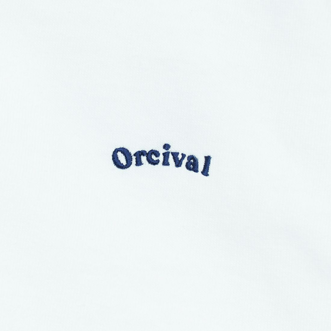 ORCIVAL [オーシバル] ロゴ刺繍ショートスリーブTシャツ [OR-C0418MIT] OFF WHITE