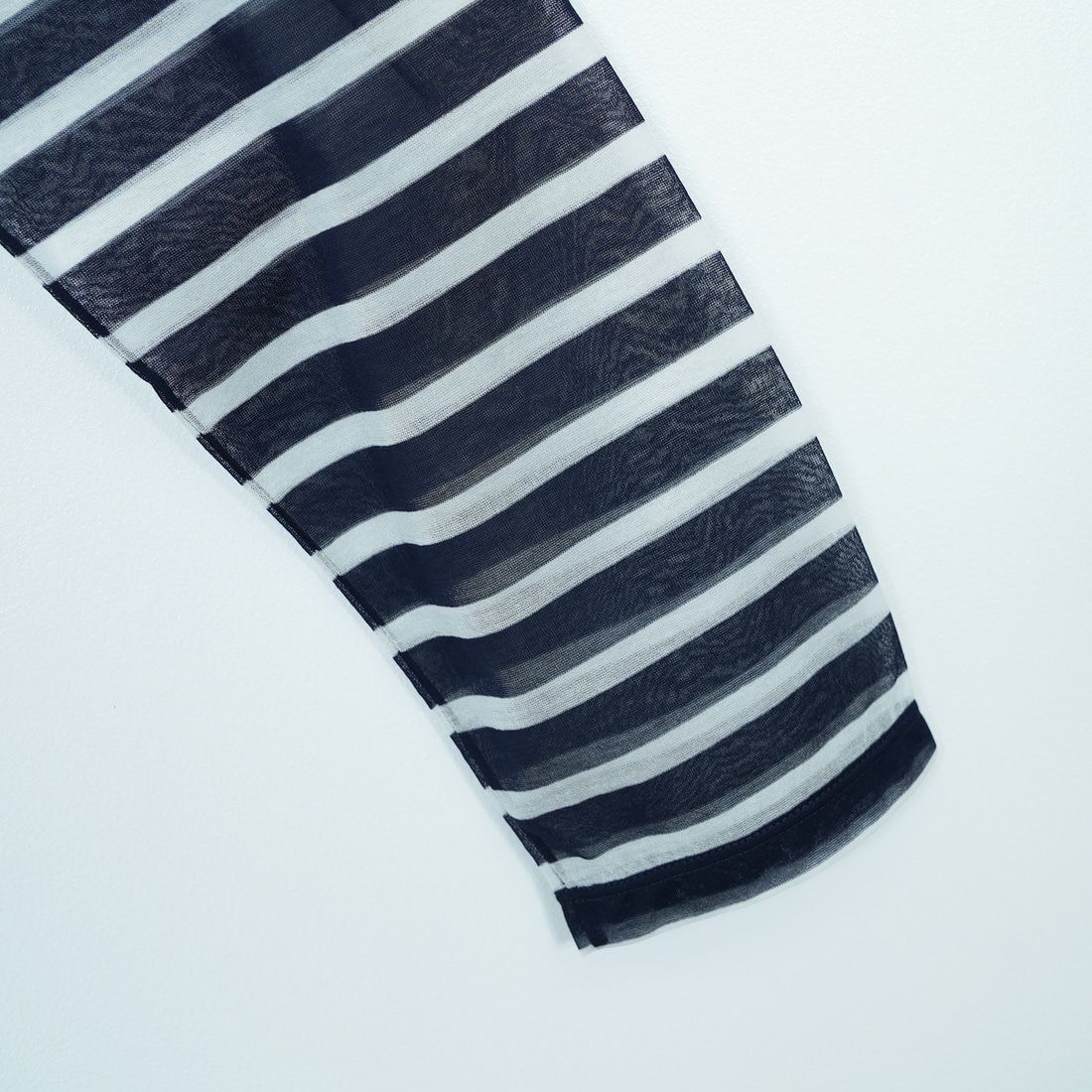 ORCIVAL [オーシバル] シースルーボートネックボーダーカットソー [OR-C0461STJ] NAVY/OFF W