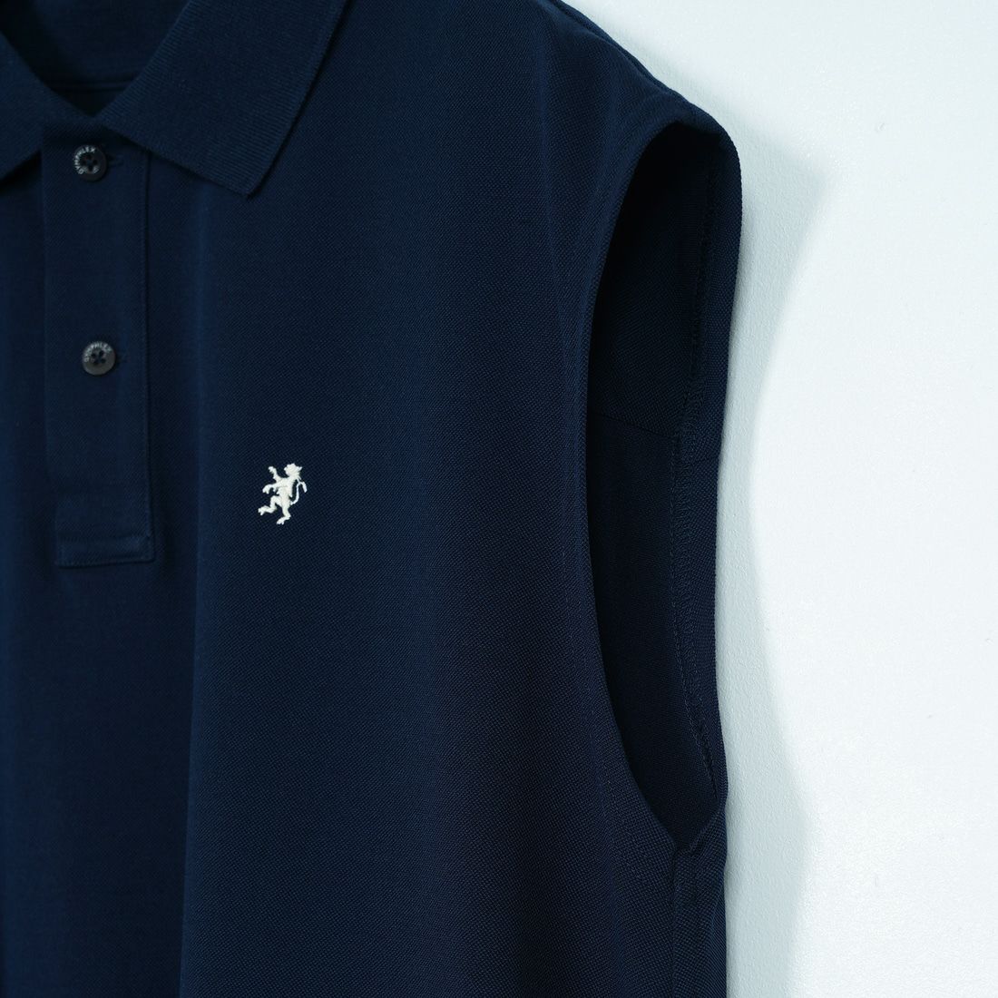 Gymphlex [ジムフレックス] ポロ衿スリーブレスワンピース [GY-G0100QSK] DK.NAVY