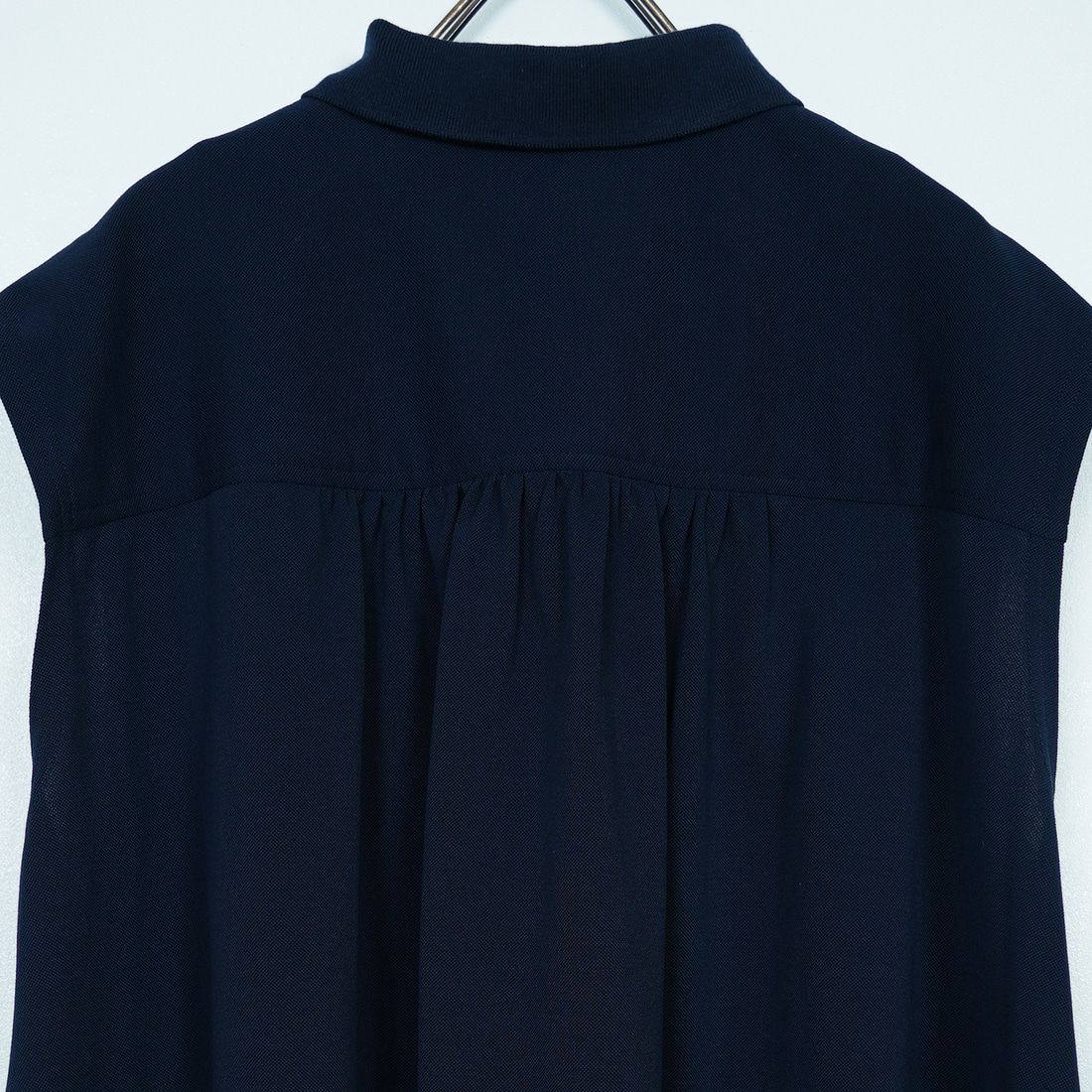 Gymphlex [ジムフレックス] ポロ衿スリーブレスワンピース [GY-G0100QSK] DK.NAVY