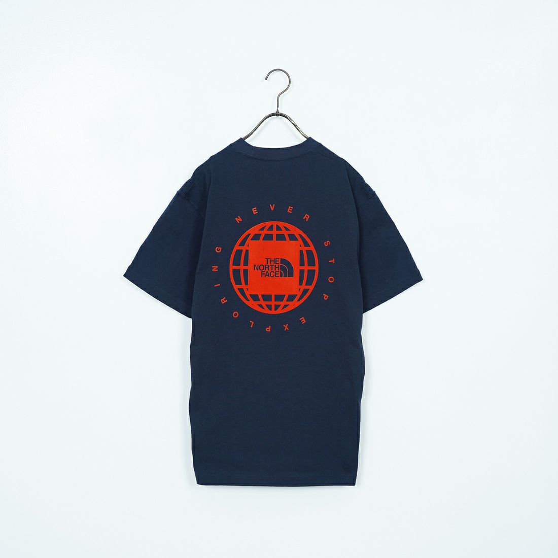 THE NORTH FACE [ザ ノースフェイス] ショートスリーブジオスクエアロゴTシャツ [NT32541] UN