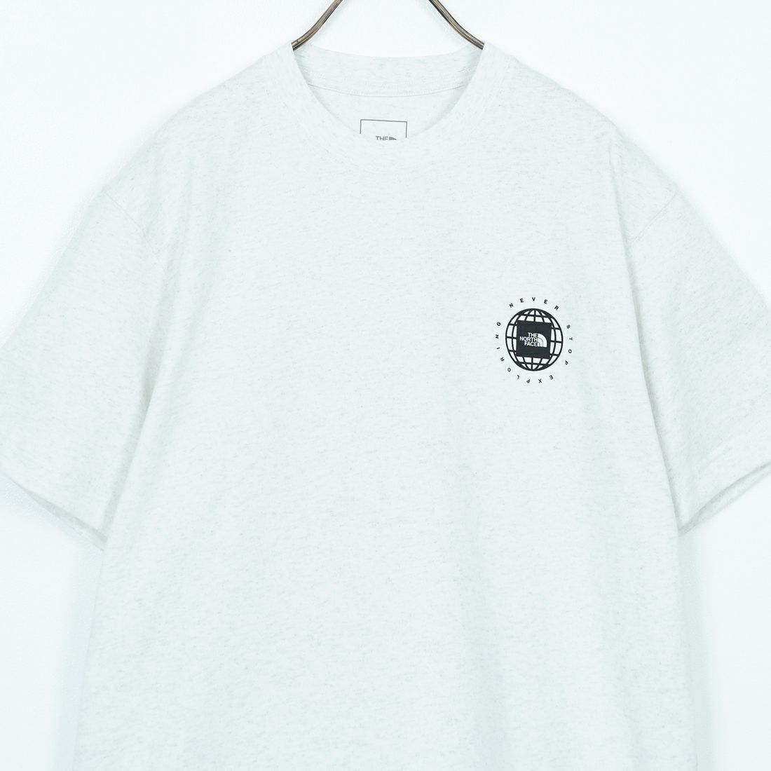 THE NORTH FACE [ザ ノースフェイス] ショートスリーブジオスクエアロゴTシャツ [NT32541] WX