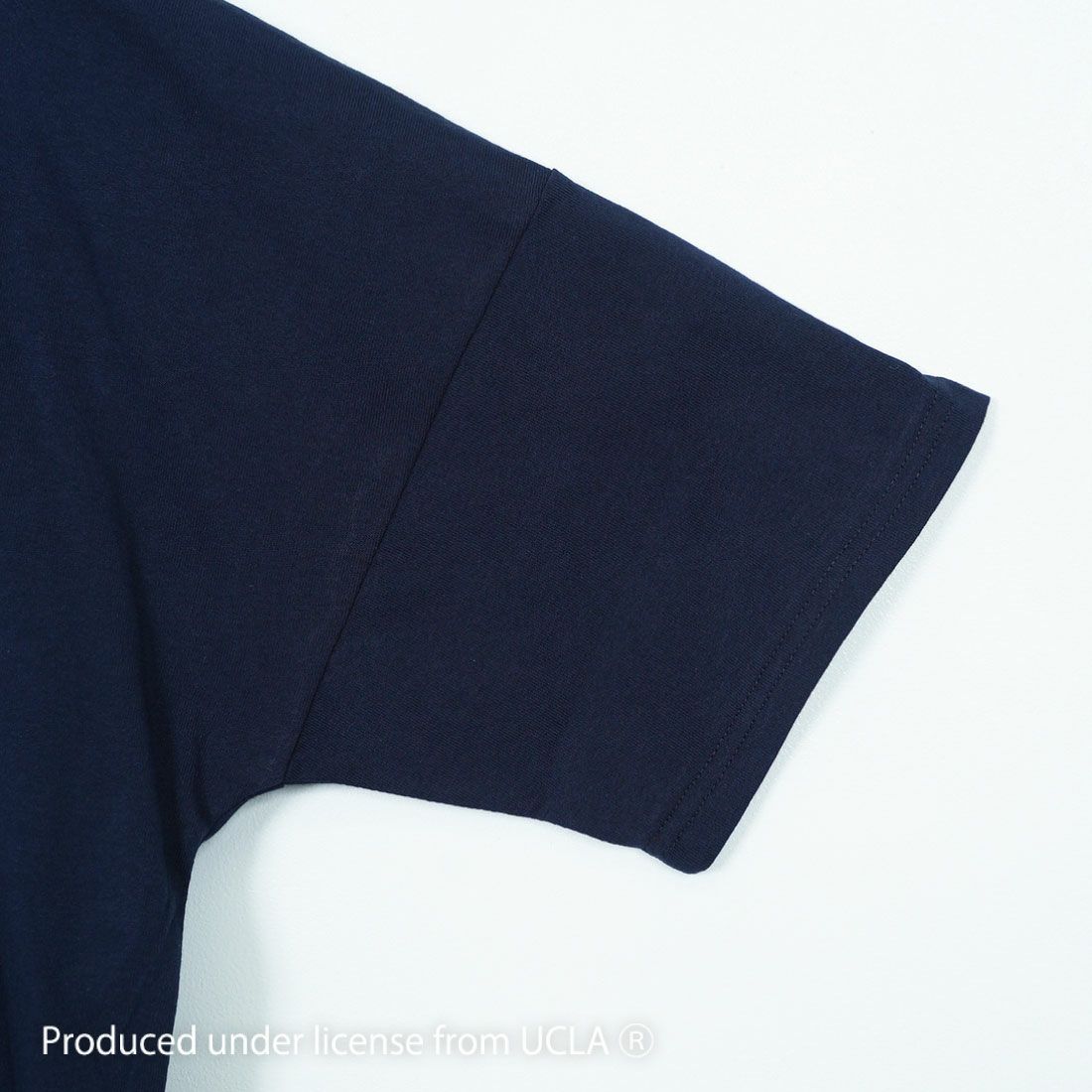 UCLA [ユーシーエルエー] ショートスリーブ フロッキープリントTシャツ [252AN2ST414] NVY