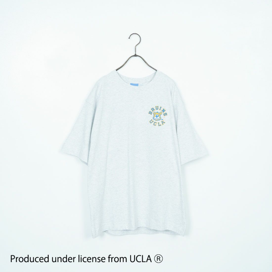 UCLA [ユーシーエルエー] ショートスリーブ サガラ刺繍Tシャツ [252AN2ST416] WHT-2